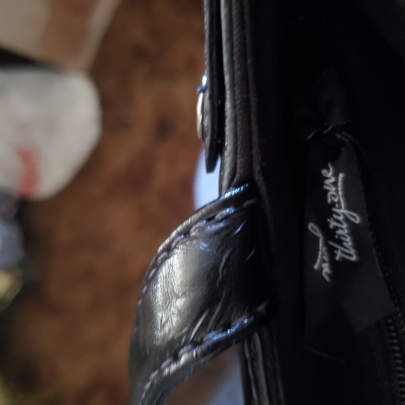 Black Floral Women's Bag - Picture 5 of 14